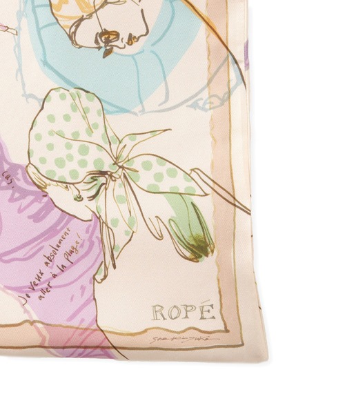 ROPE'（ロペ） トートバッグ 「YUKO SAEKI for ROPE'・コラボ