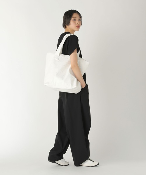 お値下げ中‼️ZUCCAシルバー トートバッグ ZUCCa 「ZUCCa」 トートバッグ FREE シルバー レディース