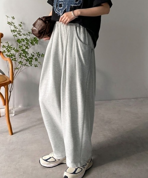Java ワイドパンツ パンツ 「JaVaジャバコラボ」ゆるいだけじゃ