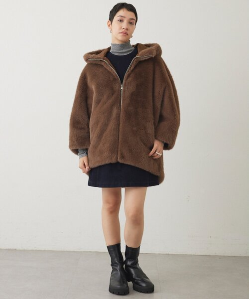 THE PAUSE コート アウター 「THE PAUSE」フェイクファードルマン