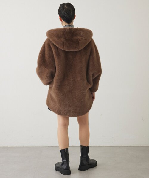 THE PAUSE コート アウター 「THE PAUSE」フェイクファードルマン