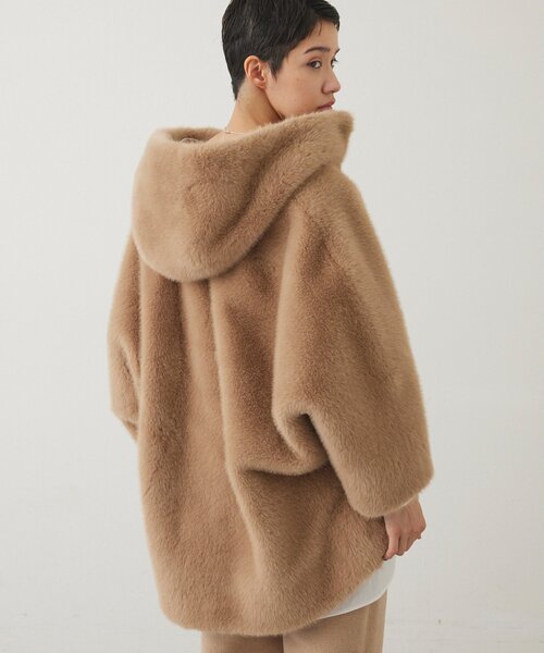 THE PAUSE コート アウター 「THE PAUSE」フェイクファードルマン