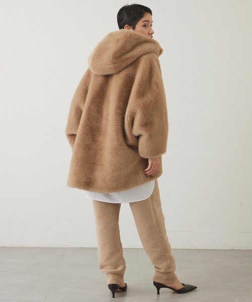 THE PAUSE コート アウター 「THE PAUSE」フェイクファードルマン