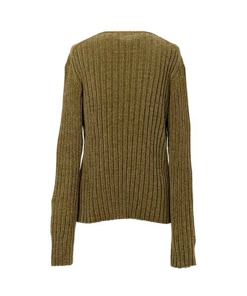 KAMIYA セーター ニット KAMIYA logo” Ribbed Knit Sweater メンズ
