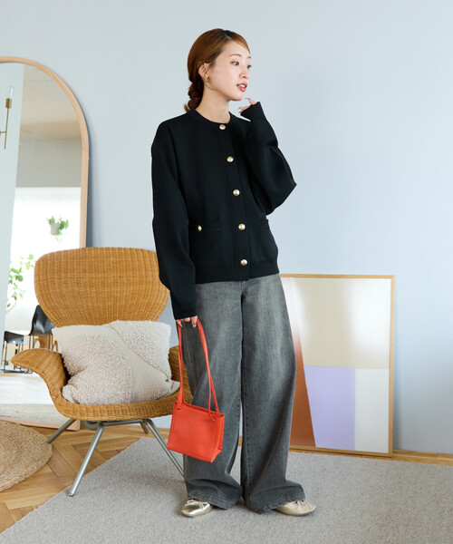 FREAK'S STORE（フリークスストア） カーディガン 限定展開 金ボタン