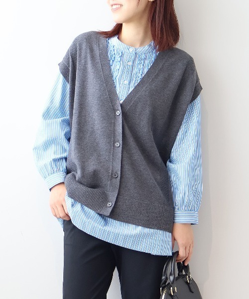 MB mint breeze（エムビーミントブリーズ） ベスト ジレ 「L〜6L