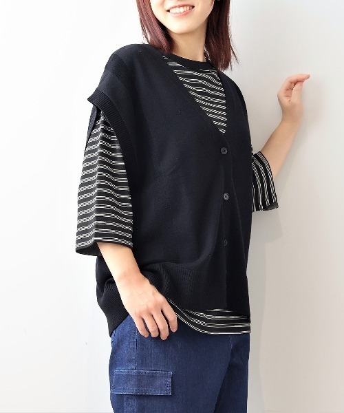 MB mint breeze（エムビーミントブリーズ） ベスト ジレ 「L〜6L