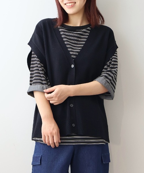 MB mint breeze（エムビーミントブリーズ） ベスト ジレ 「L〜6L