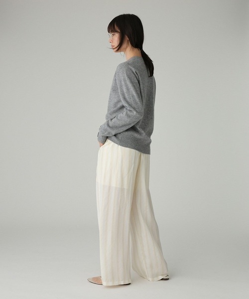 BABYLONE（バビロン） カーディガン ウォッシャブルウールカーデ