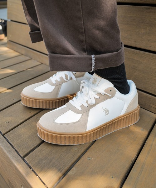 未使用　美品　U.S. POLO ASSN ユーエスポロアッスン U.S. POLO ASSN.（ユーエスポロアッスン） スニーカー 「U.S. POLO