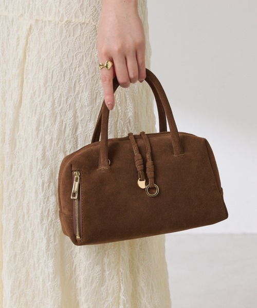 PAPILLONNER（パピヨネ） ボストンバッグ PAPILLONNER/レザーチャーム