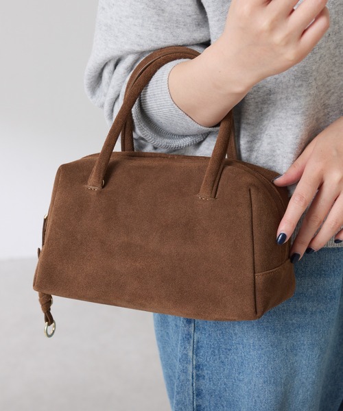 PAPILLONNER（パピヨネ） ボストンバッグ PAPILLONNER/レザーチャーム