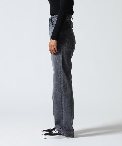 未使用級✨ヤヌーク LEA ボーイズストレート デニムパンツ ユーズドブラック ボーイズストレートデニムパンツ【YANUK】|ネミカ | レリアン公式