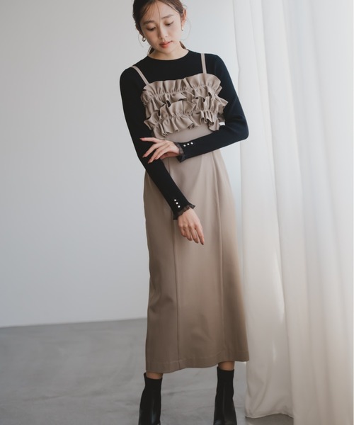MISCH MASCH（ミッシュマッシュ） ジャンパースカート 2025秋冬新作