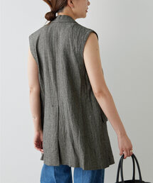 「GALLARDAGALANTE」 ベスト FREE グレー レディースの画像5