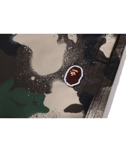 「A BATHING APE」 ショートパンツ SMALL グリーン メンズの画像