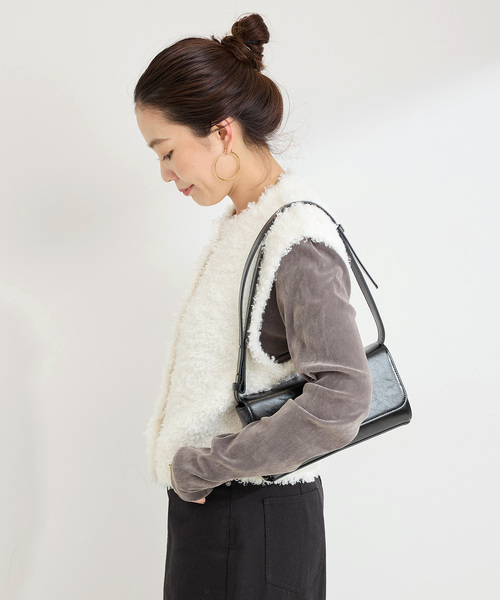 B.C STOCK（ベーセーストック） ベスト ジレ 手洗い可 / プードル