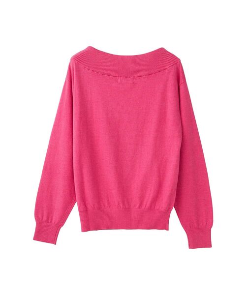 HYSTERIC GLAMOUR 半袖ニットプルオーバー HYSTERIC84ジャカードメッシュ プルオーバー|HYSTERIC GLAMOUR WOMEN