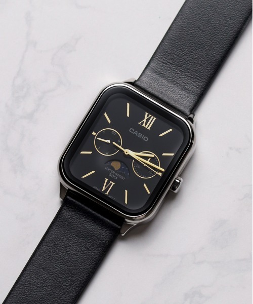 ARCHIVER 腕時計 「60」「ITN」「CASIO」ムーンフェイズ スクエア