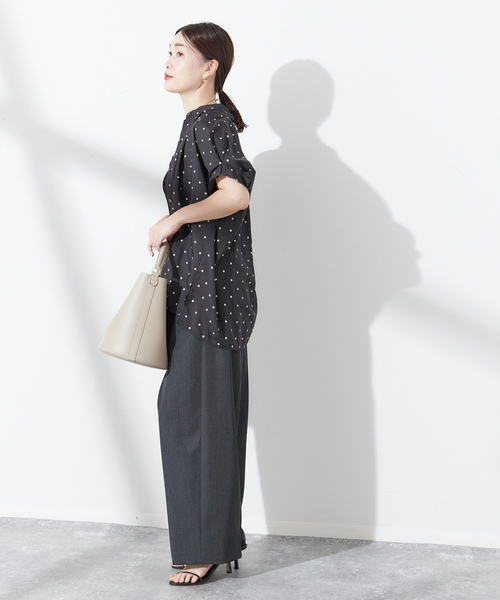 「journal standard L'essage」 半袖ブラウス FREE イエロー レディース_画像9