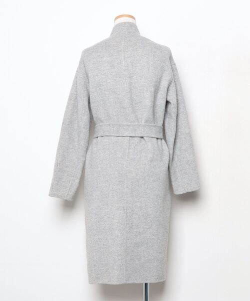 UNITED ARROWS（ユナイテッドアローズ） ノーカラーコート 36 グレー