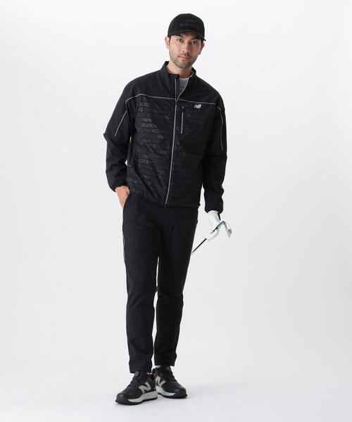 New Balance Golf ブルゾン ジャケット　5 (L)　フルジップ黒 New Balance Golf（ニューバランスゴルフ） ブルゾン アウター 「new