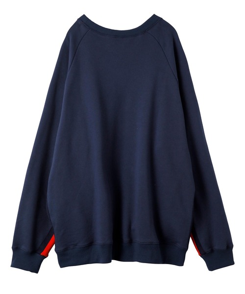 「SILAS」 スウェットカットソー M グリーン メンズ_画像2