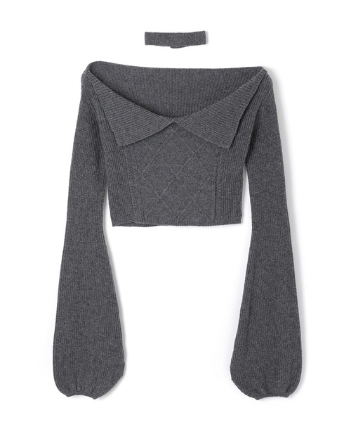 M DOLLY セットアップ *M DOLLY original* cable knit alba set up