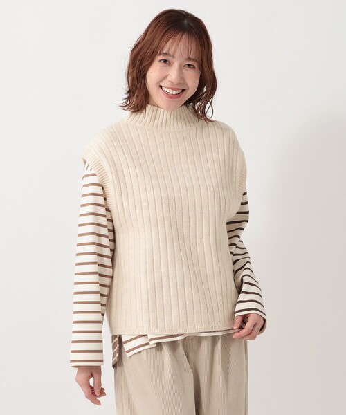 Afternoon Tea（アフタヌーンティー） ベスト ジレ ふわもちニット