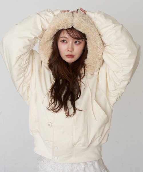 Ray Cassin（レイカズン） ブルゾン アウター N2Bファーブルゾン