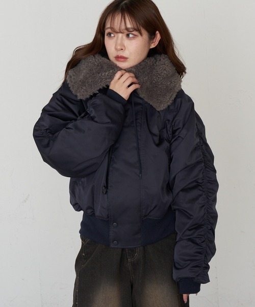 ジャケット・アウター RAY CASSIN n2b flight bomber jacket n-2b Ray Cassin（レイカズン） ブルゾン アウター N2Bファーブルゾン