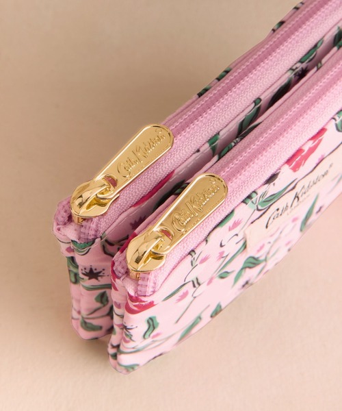 Cath Kidston（キャス・キッドソン） ポーチ ダブルジップドパース