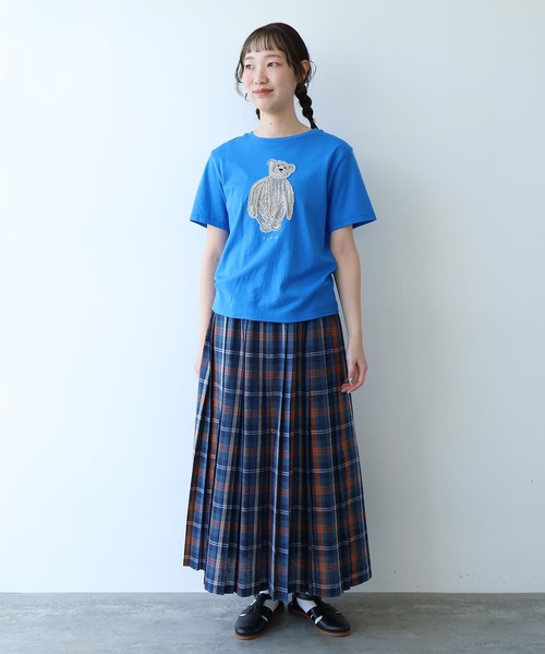 新品 bulle de savon ビュルデサボン　パッチワーク　カットソー bulle de savon｜ビュルデサボンのトピックス「ぽこぽことした表面感の