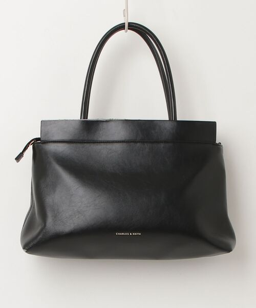 CHARLES & KEITH」 トートバッグ L ブラック レディース CHARLES 
