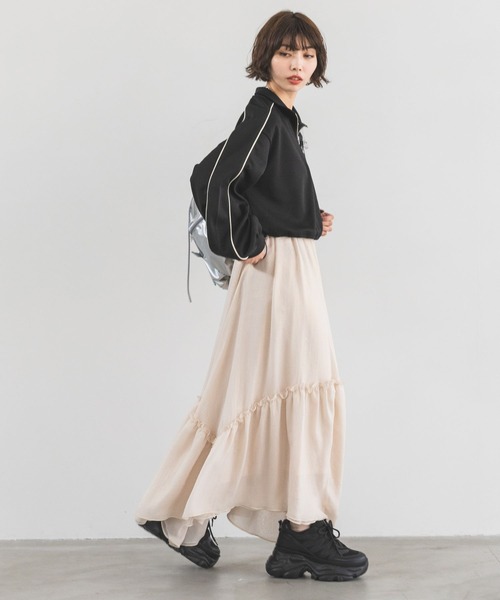 「PAGEBOY」 フレアスカート FREE アイボリー レディース_画像5