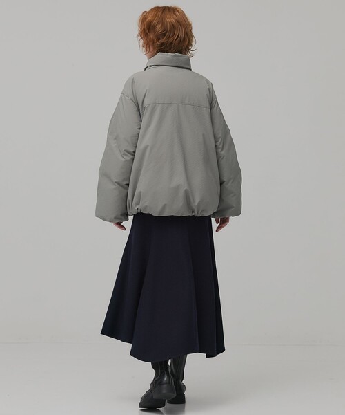 【新品タグ付き】　PUBLIC TOKYO ウールジャージフレアスカート PUBLIC TOKYO（パブリックトウキョウ） スカート 「残りわずか」ウール