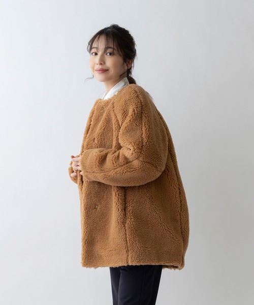 「Sono」 コート 1 キャメル レディース_画像6