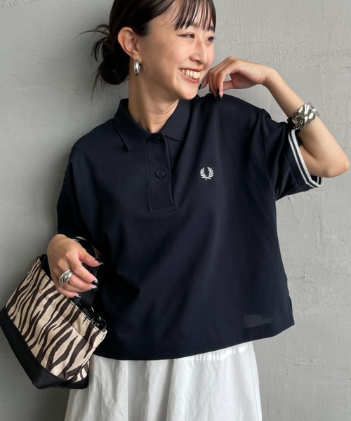 FRED PERRY（フレッドペリー） ポロシャツ ポロ ワンポイントロゴ刺繍