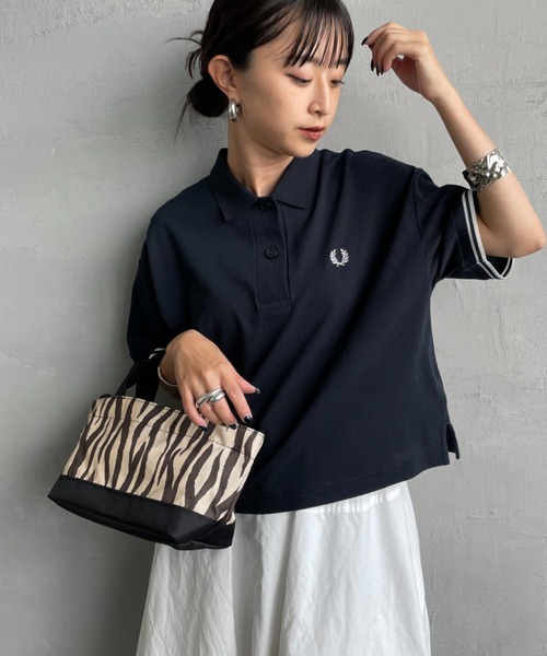 FRED PERRY（フレッドペリー） ポロシャツ ポロ ワンポイントロゴ刺繍