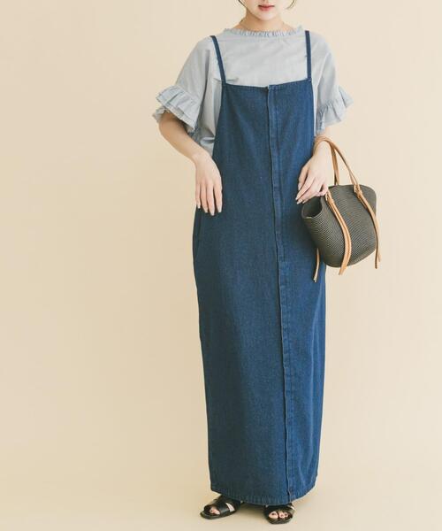 archi アーキ　デニム　ワンピース　美品 ITEMS URBANRESEARCH（アイテムズ アーバンリサーチ） ワンピース