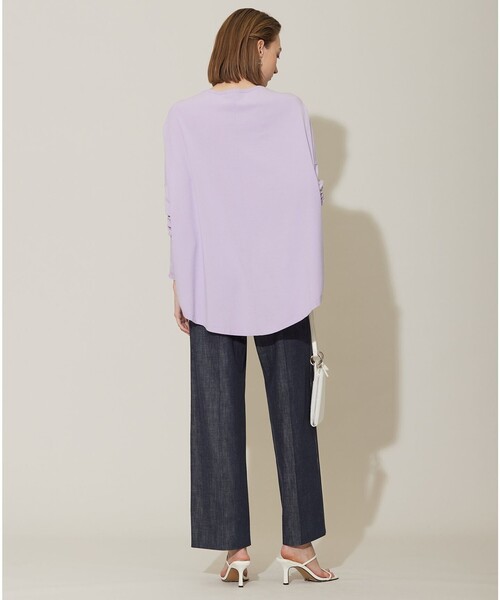 「ICB」 長袖ニット SMALL ネイビー レディース