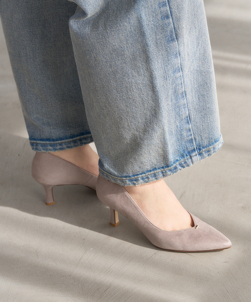 パンプス 「追加」6.5cm Vカットシームパンプス_2