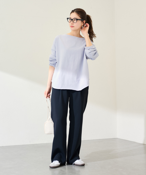 FRAMeWORK（フレームワーク） tシャツ 「追加」ウェットオゾン加工L