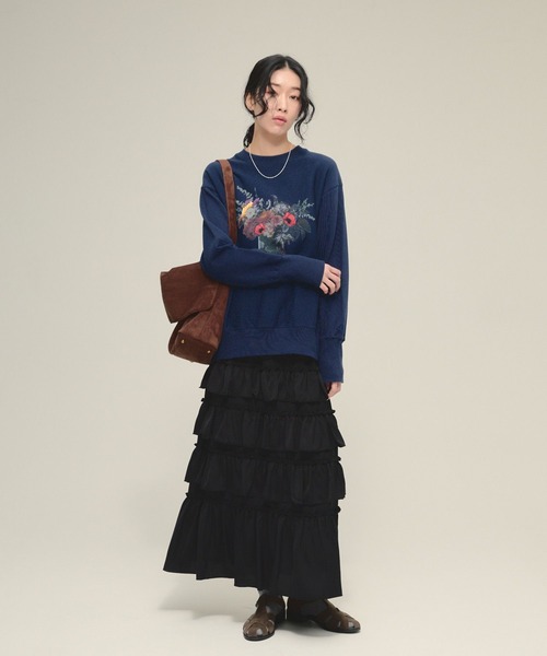 スカート 「eL」Frill Narrow Skirt/645553 : ZOZOTOWN Yahoo!店