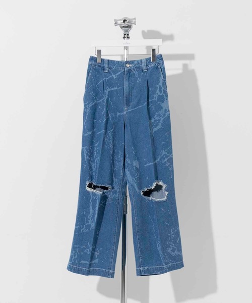 「MAISON SPECIAL」 デニムパンツ 0 グレー メンズ