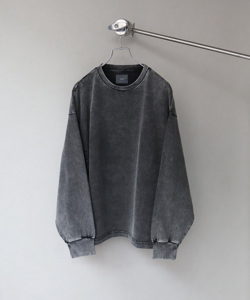 「ELLUV」 長袖Tシャツ L ブラック メンズ_画像5