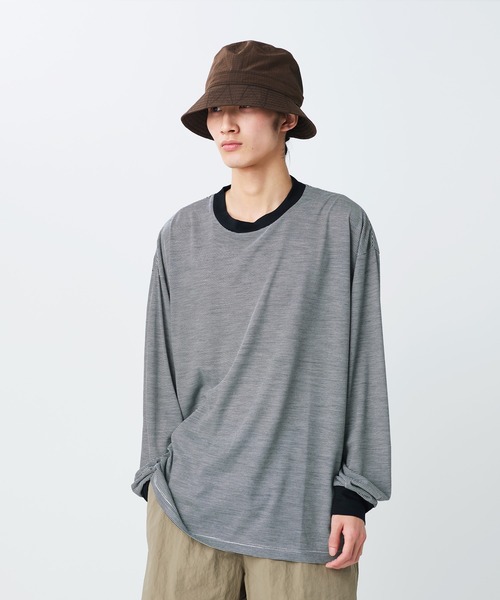 snow peak（スノーピーク） tシャツ Snow Peak / Summer Wool Stripe L 