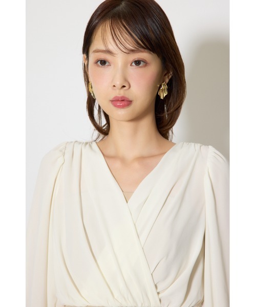 rienda（リエンダ） パーティードレス ワンピース カシュクール