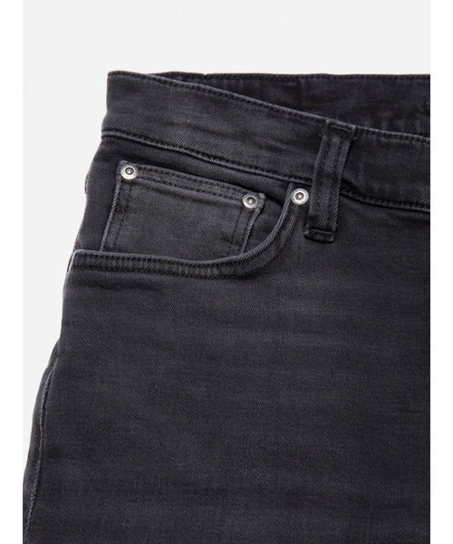 ジーンズ Nudie Jeans/ヌーディージーンズ Tight Terry / タイトフィットデニム / Black Blizzardの画像