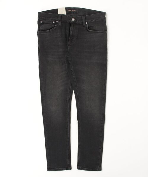 ジーンズ Nudie Jeans/ヌーディージーンズ Tight Terry / タイトフィットデニム / Black Blizzardの画像